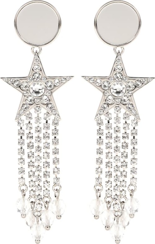 Miu Miu Crystal-embellished earrings
