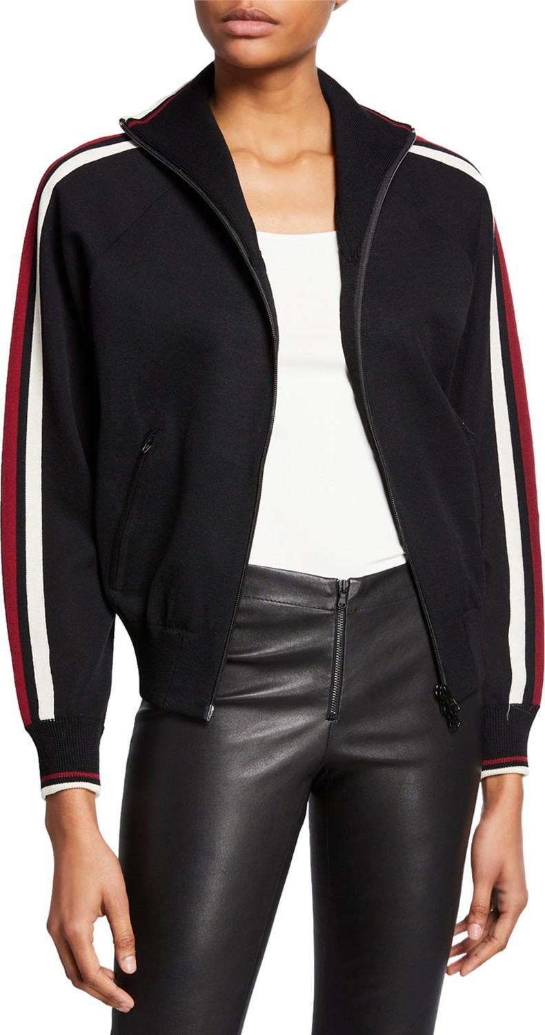 Isabel Marant Etoile Darcey Zip-Front Track Jacket