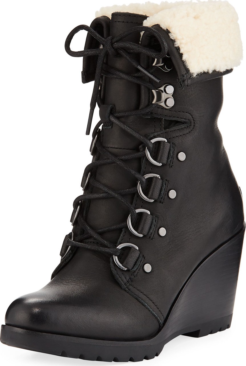 Sorel After Hours Lace-Up Waterproof Boots
