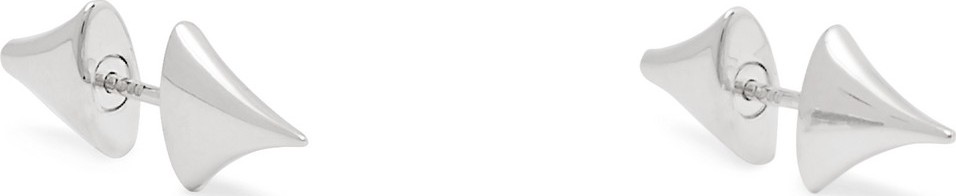 Shaun Leane Rose Thorn Silver Bar Earrings