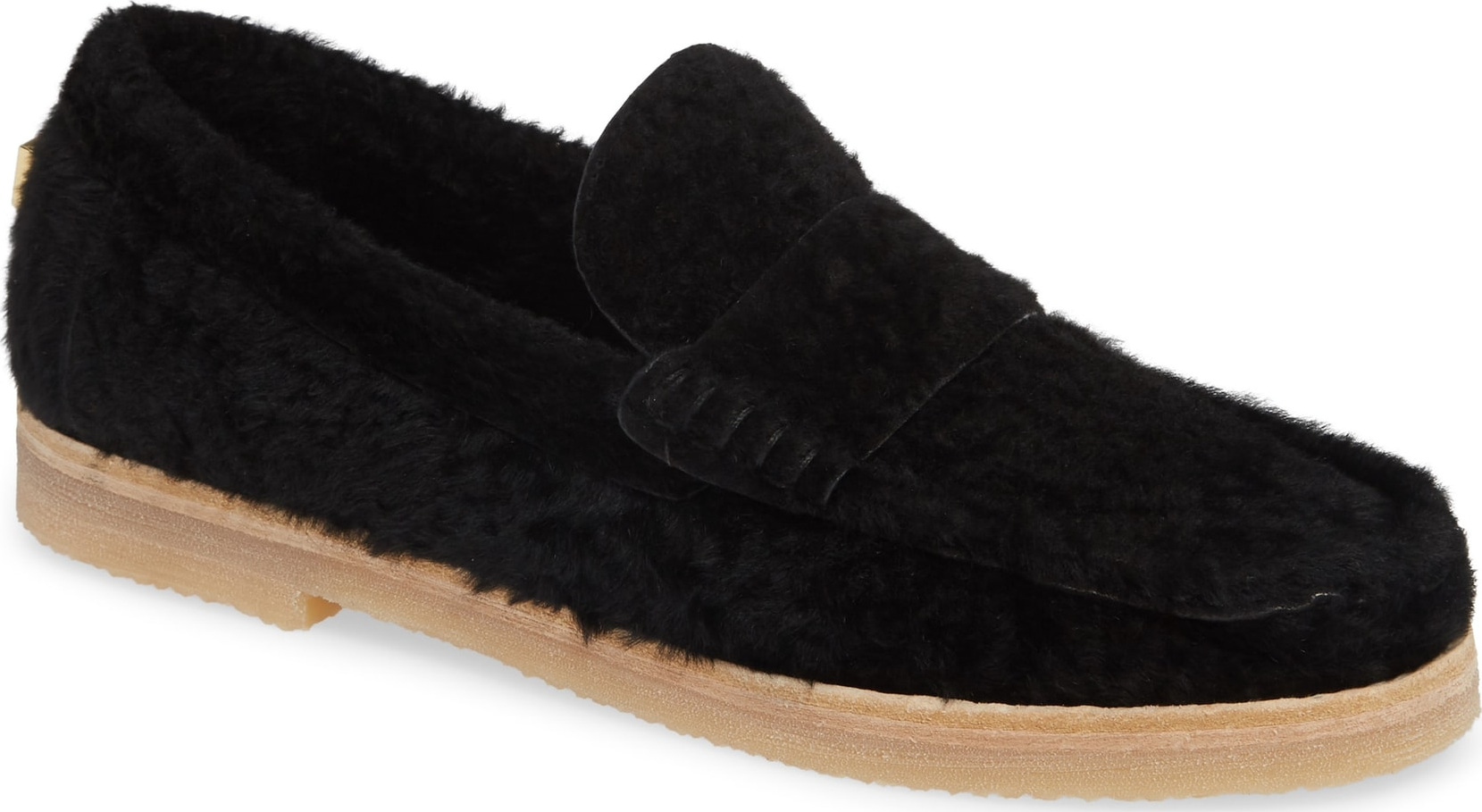 Stuart Weitzman Bromley Genuine Shearling Loafer