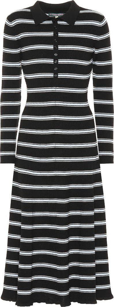 Alexachung Grace wool midi dress