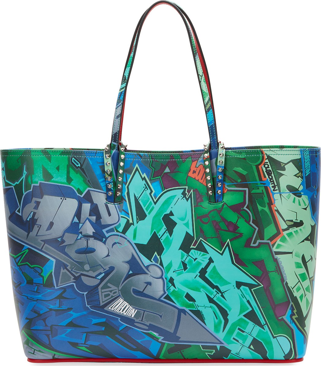 Christian Louboutin Cabata Calf Paris Metro Graf Tote Bag