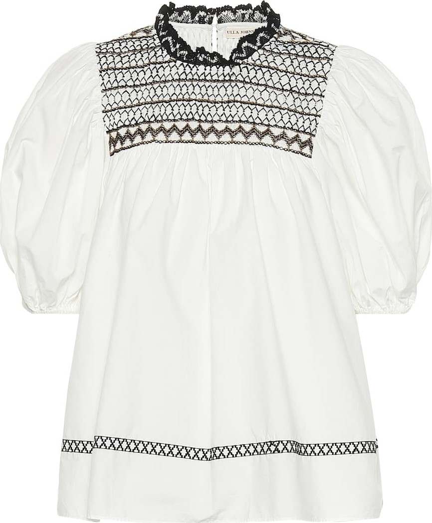 Ulla Johnson Arden cotton-poplin blouse