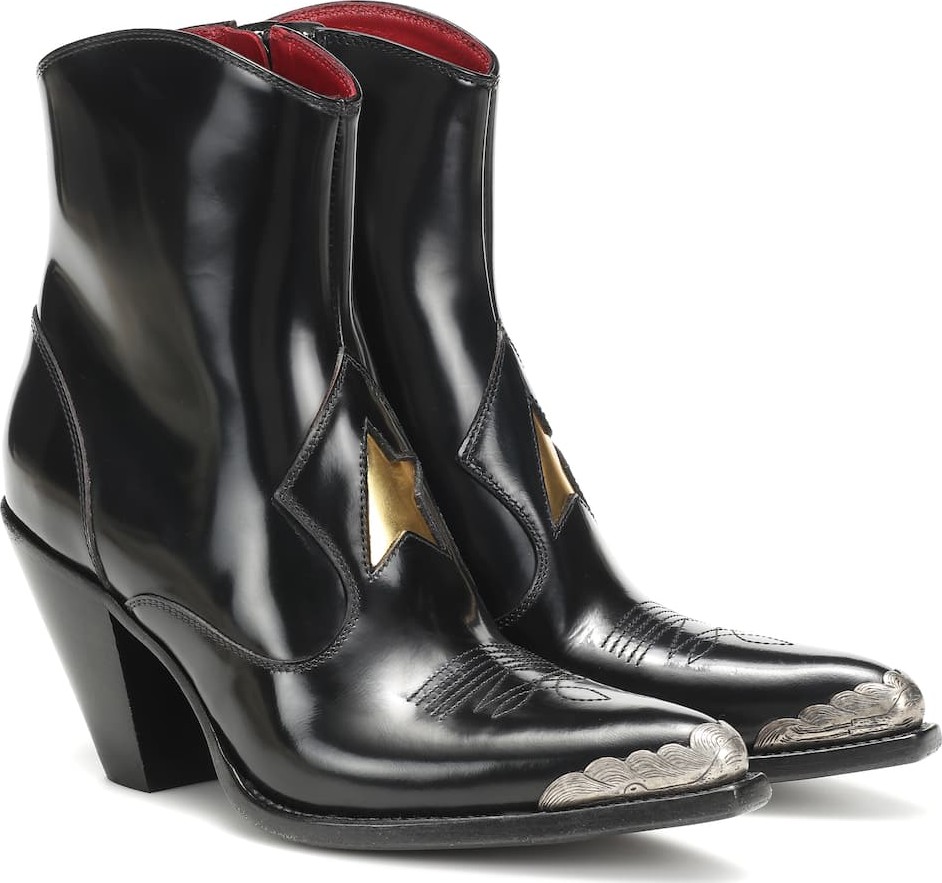 Golden Goose Deluxe Brand Nora leather cowboy boots
