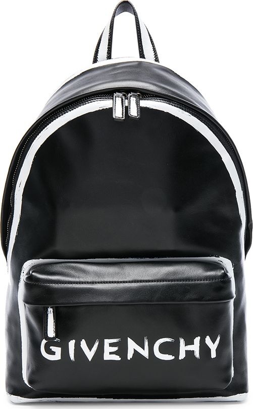 Givenchy Small Leather Graffiti Print Backpack