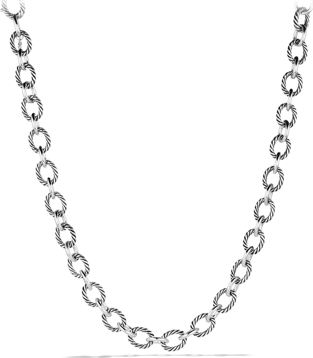 David Yurman Oval Large Link Necklace