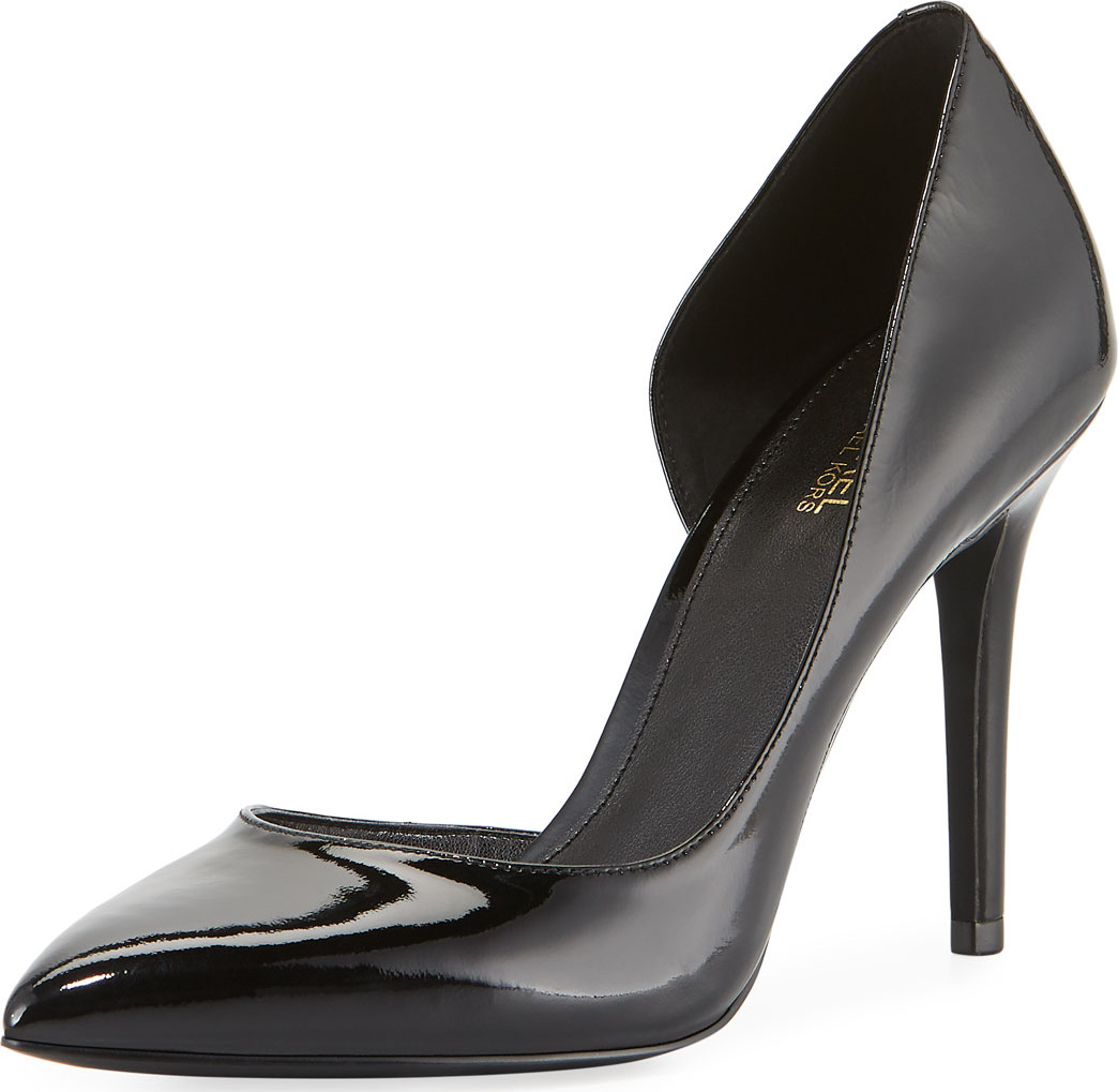 MICHAEL MICHAEL KORS Claire Patent Leather d'Orsay Pumps