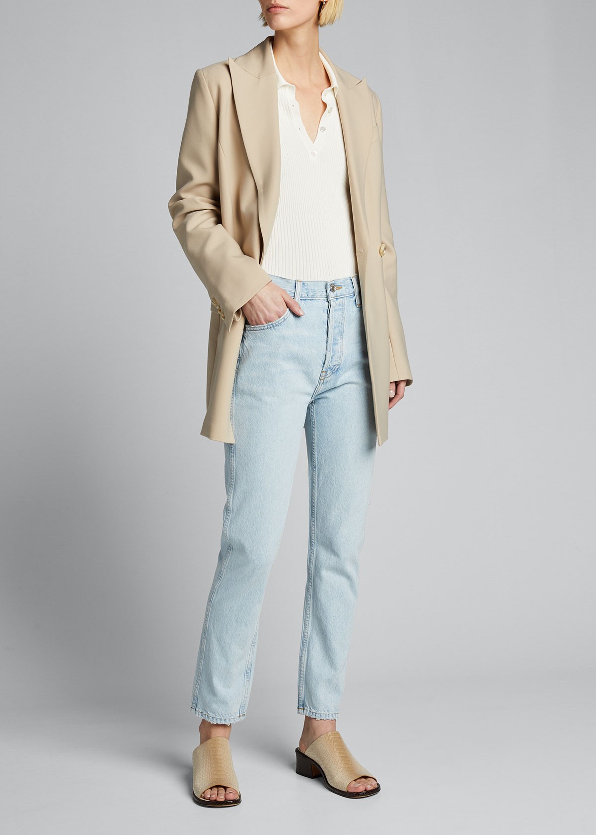 RE/DONE 50s Cigarette Ankle Pants