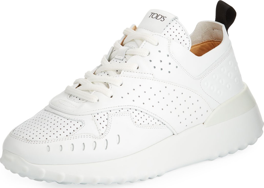 Tod's Perforated Leather Running Sneakers