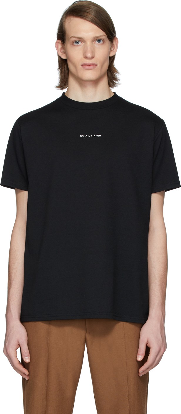 1017 ALYX 9SM Black Logo Visual T-Shirt