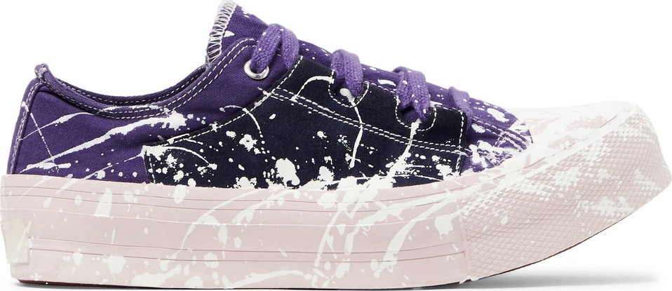 Needles Paint-Splattered Canvas Sneakers
