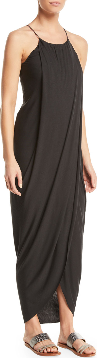 Joie Serlina Draped Sleeveless Maxi Dress