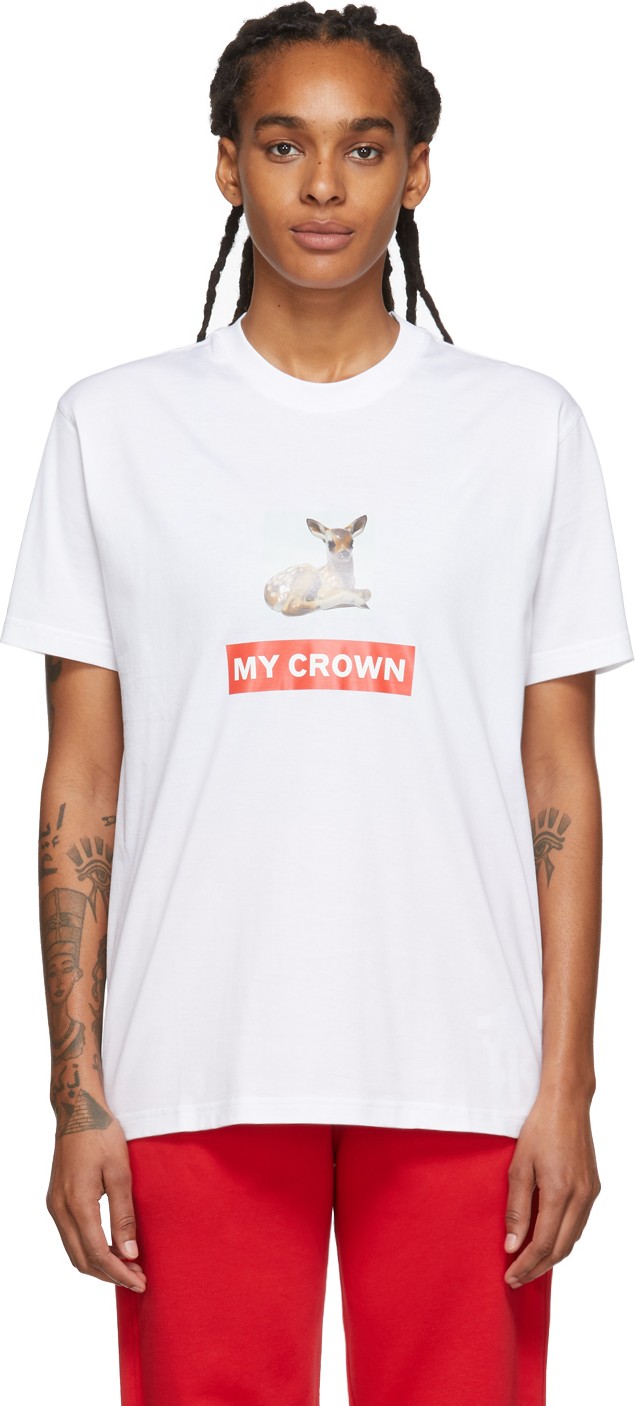 Burberry London England White Carrick T-Shirt