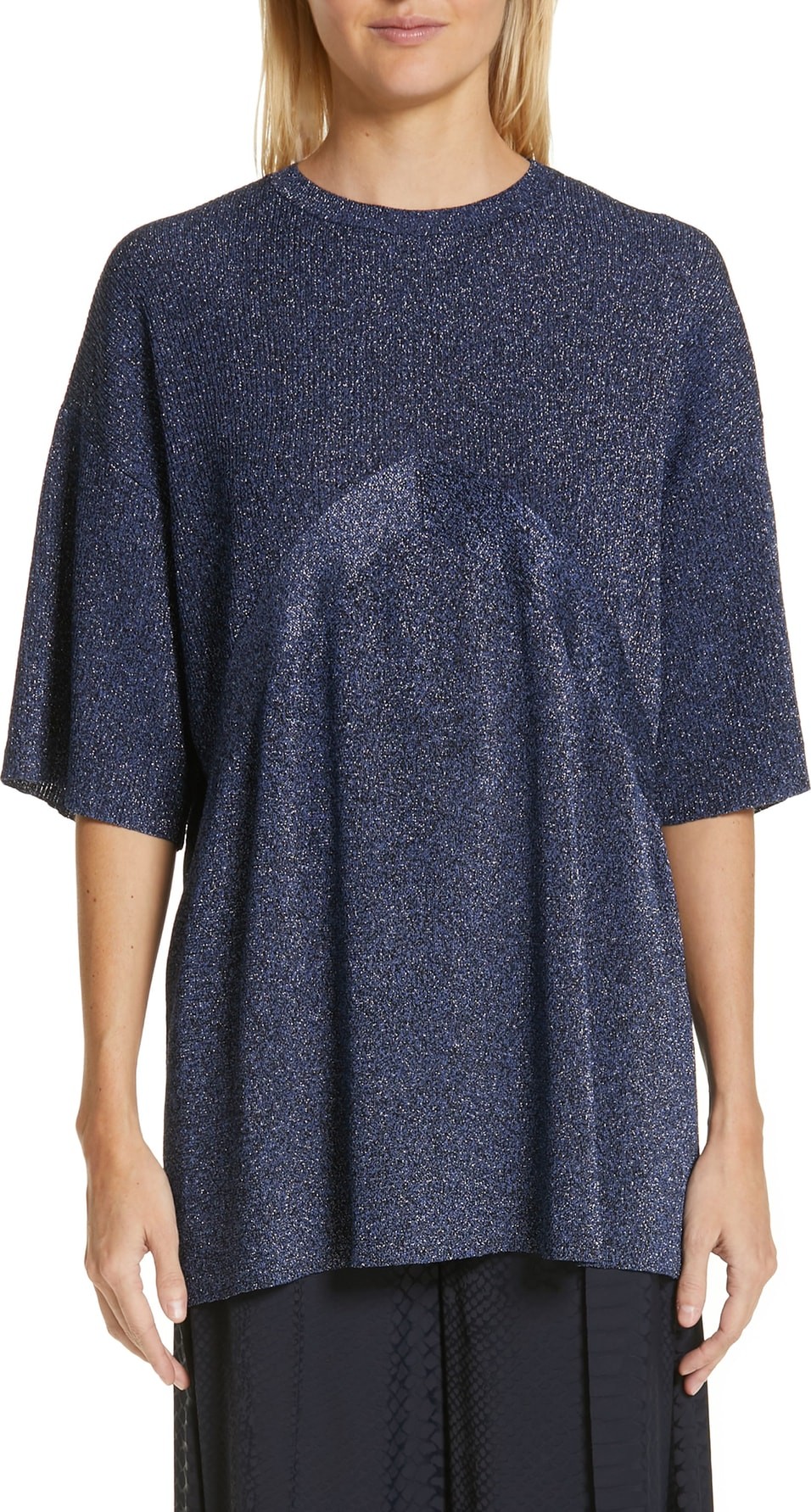 Stella McCartney Metallic Knit Sweater