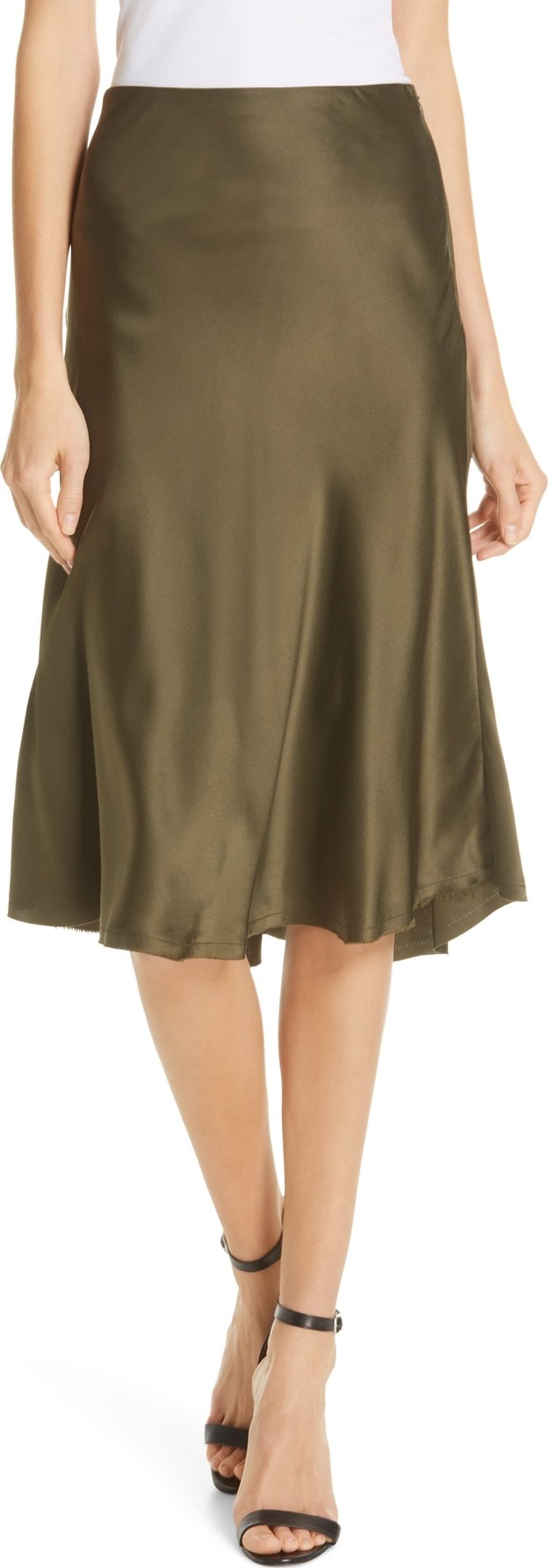 Nili Lotan Lane Silk Skirt