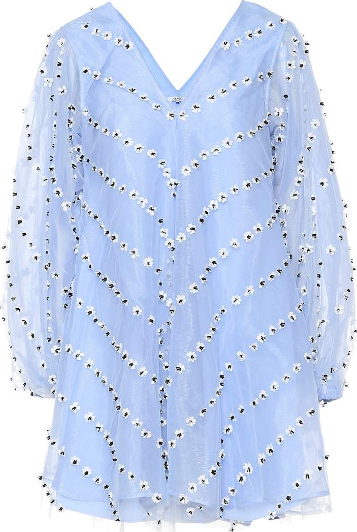 Ganni Rosenfeld embellished minidress