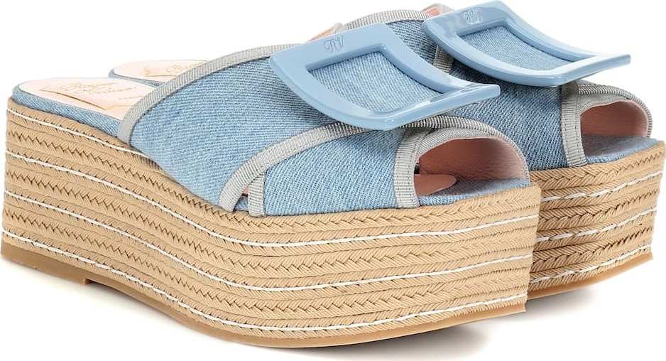 Roger Vivier Biki Viv' 70 espadrille sandals