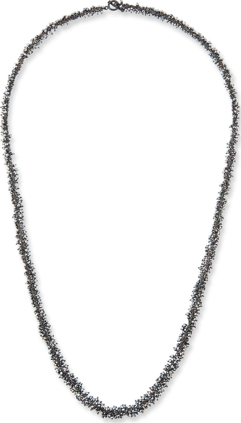 Margo Morrison Pyrite Cluster Necklace