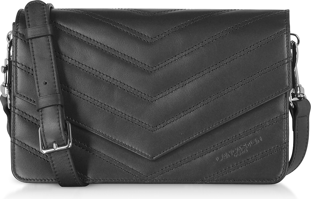 Lancaster Parisienne Matelasse Leather Shoulder Bag