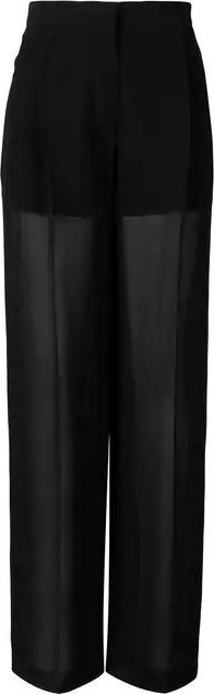 Sonia Rykiel wide-leg sheer trousers