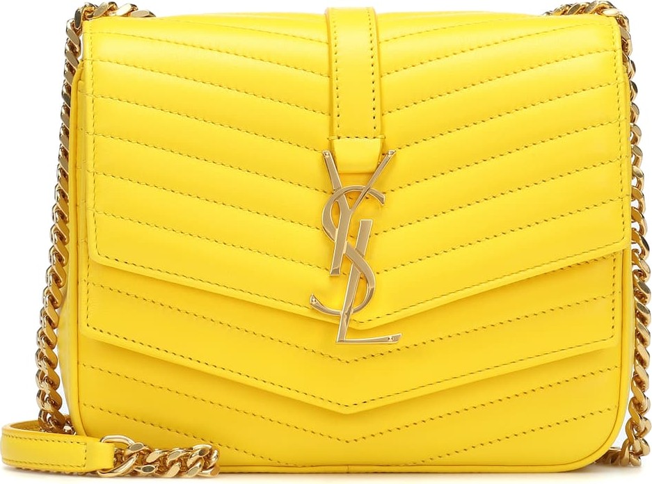 Saint Laurent Small Suplice leather shoulder bag