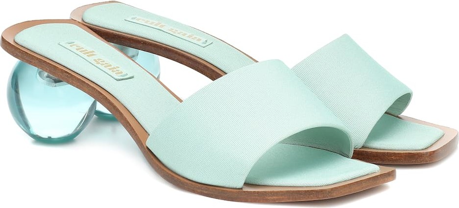 Cult Gaia Tao satin sandals