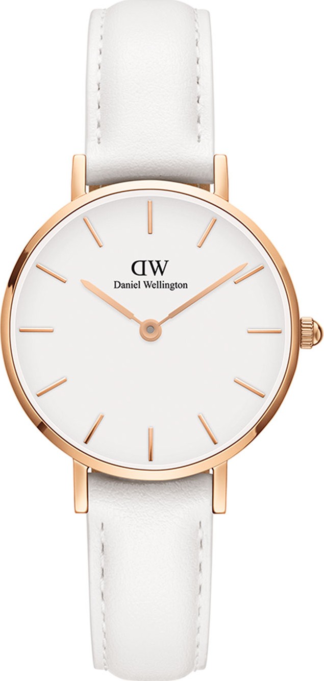 Daniel Wellington 28mm Classic Petite Bondi Watch w/ Leather Strap