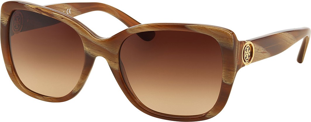 Tory Burch Gradient Squared Cat-Eye Sunglasses