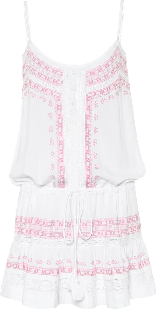 Melissa Odabash Karen embroidered minidress