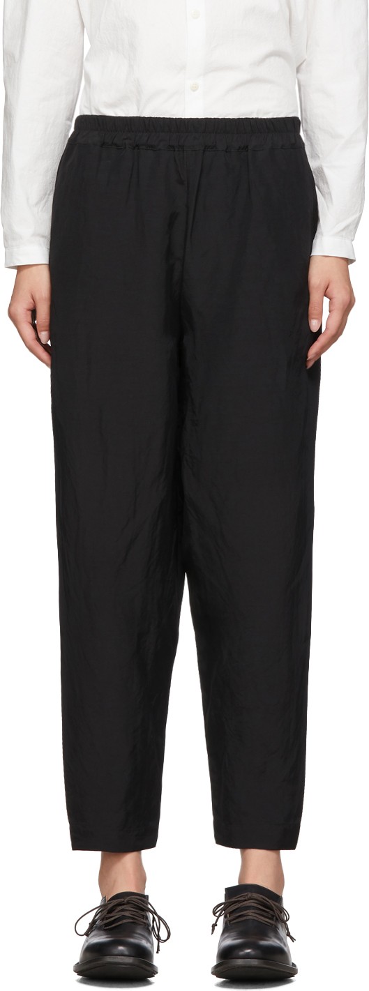 Toogood Black 'The Acrobat' Trousers