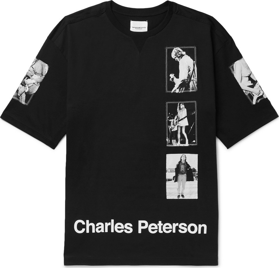 Takahiromiyashita The Soloist Oversized Appliquéd Cotton-Jersey T-Shirt