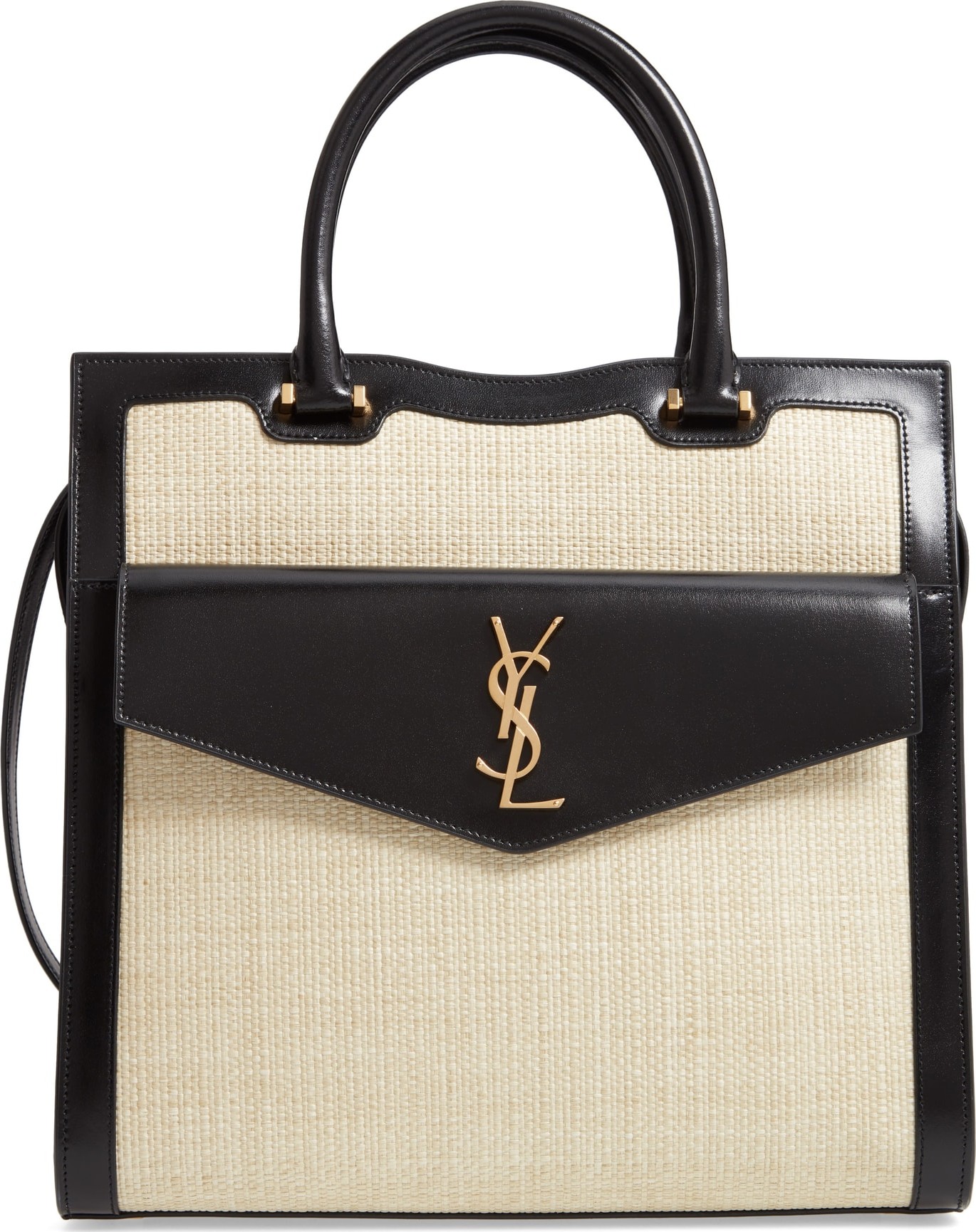 Saint Laurent Medium Uptown Cabas Satchel