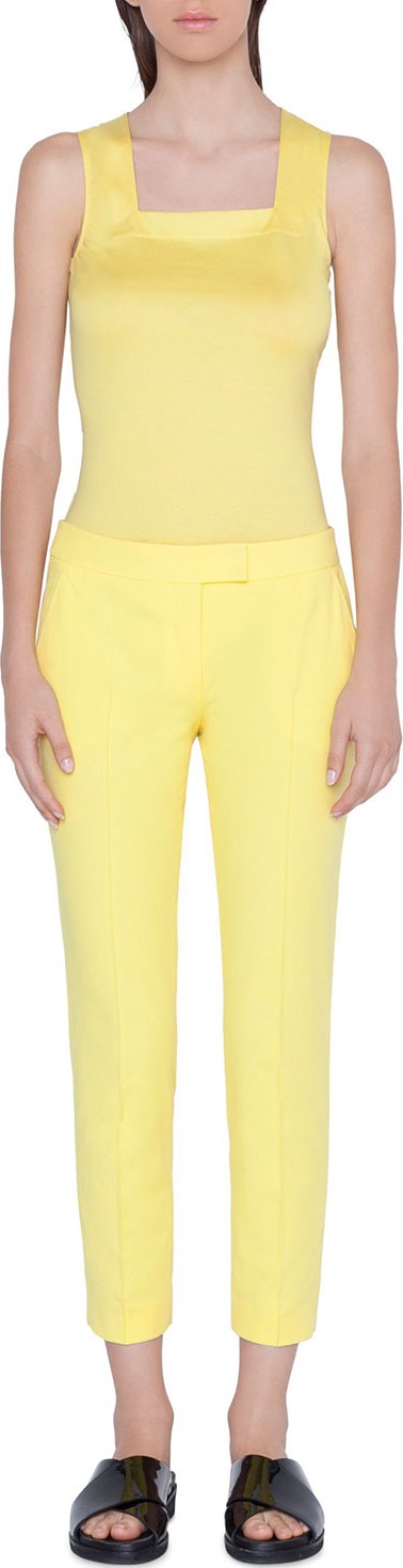 Akris Punto Frankie Cropped Mid-Rise Pants