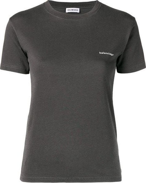Balenciaga basic logo T-shirt