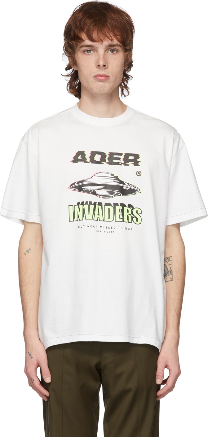 ADER error Off-White T-914 Spaceship T-Shirt
