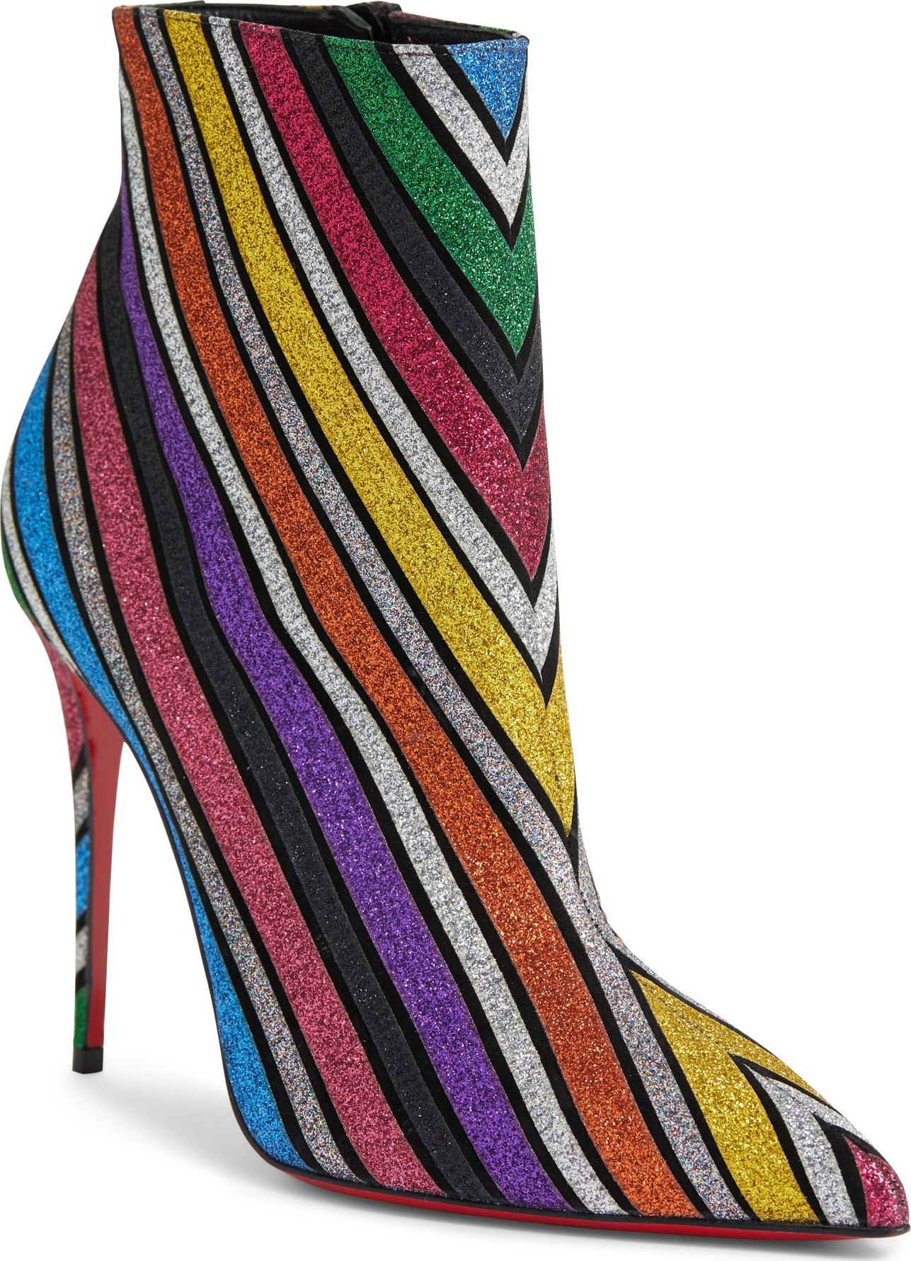 Christian Louboutin So Kate Stripe Bootie