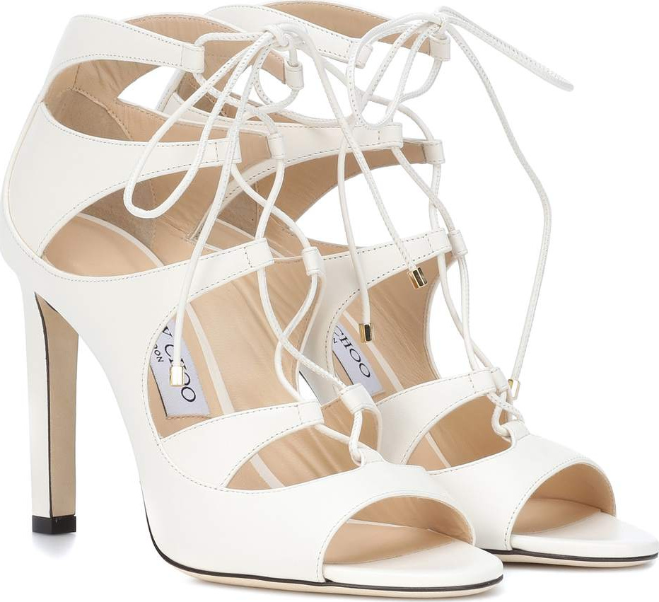 Jimmy Choo Blake 100 leather sandals