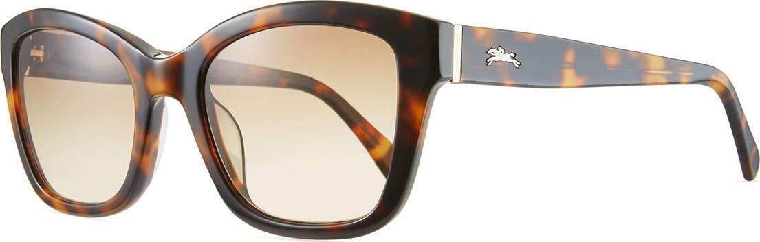 Longchamp Square Acetate Sunglasses