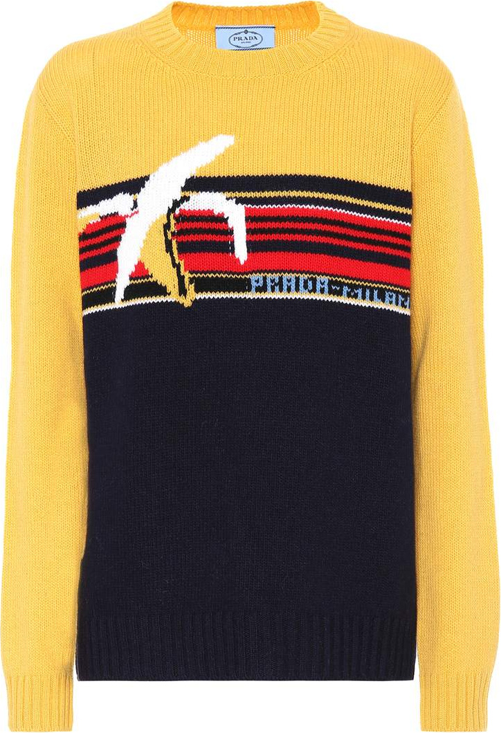 Prada Intarsia wool sweater