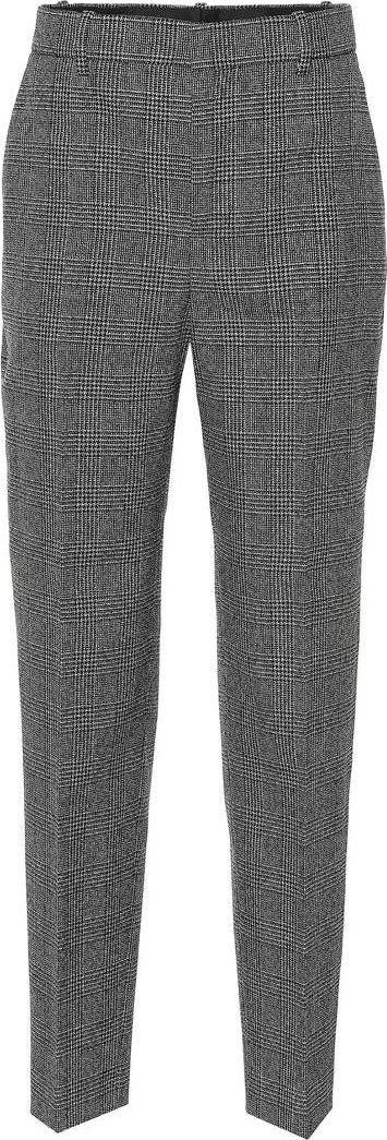 Balenciaga Checked wool pants