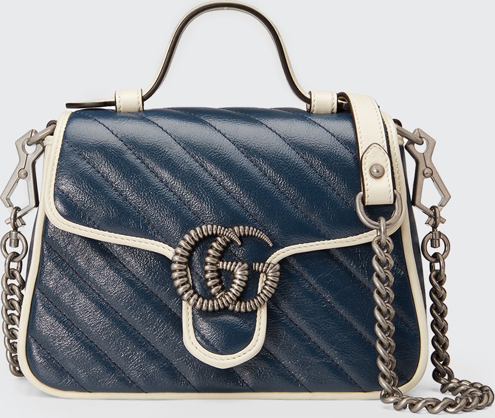 Gucci GG Marmont Mini Torchon Top-Handle Bag