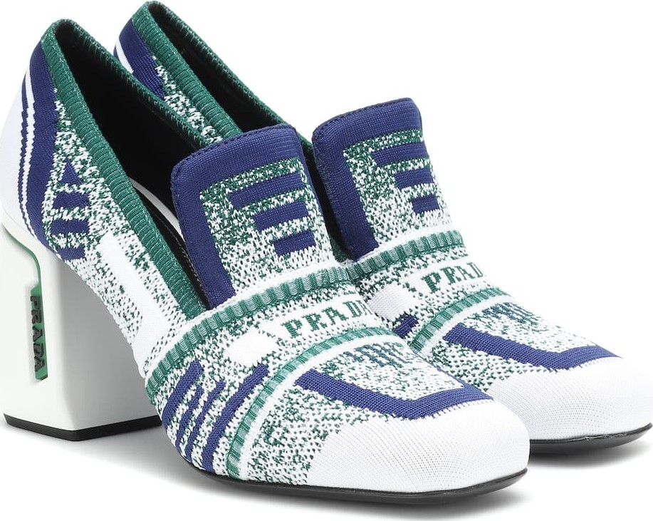 Prada Stretch-knit pumps