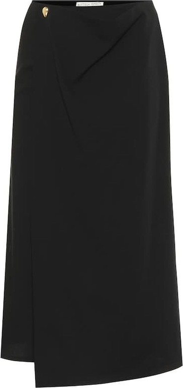 Bottega Veneta Wool midi skirt