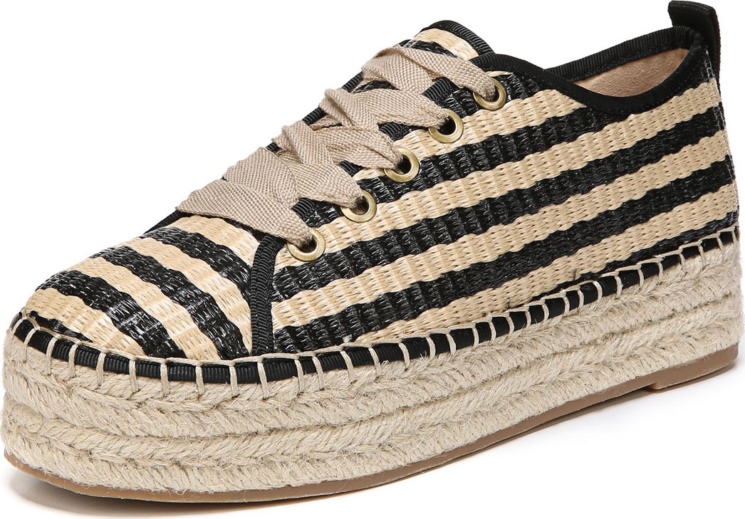 Sam Edelman Cabrera Platform Espadrille Lace-Up Sneaker