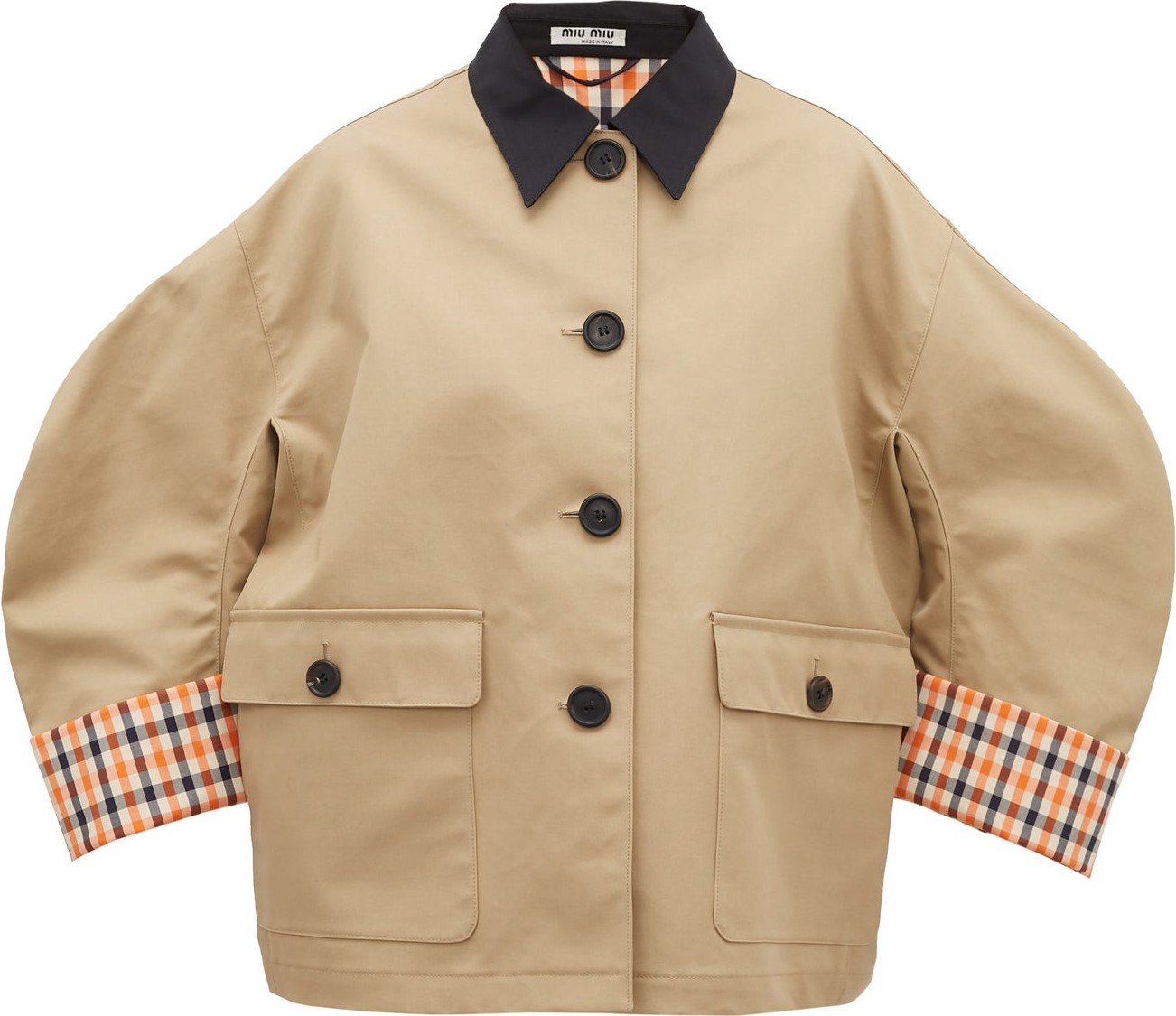 Miu Miu Cotton-canvas jacket