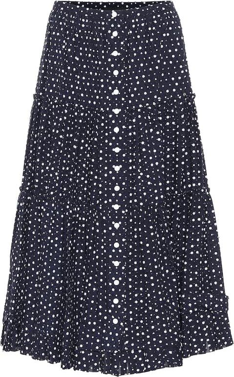 MARC JACOBS The Prairie printed midi skirt