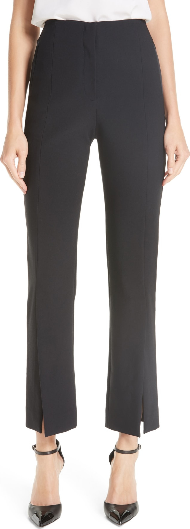Jonathan Simkhai Compact Stretch Cigarette Pants