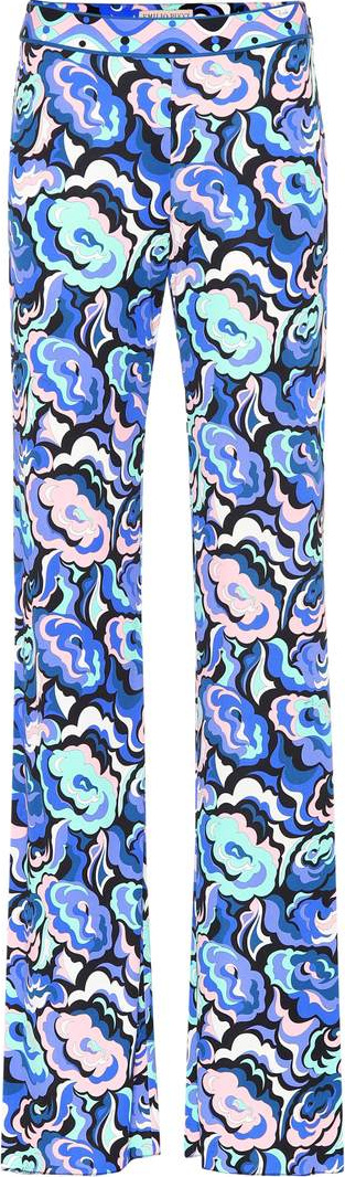 Emilio Pucci Printed flared pants