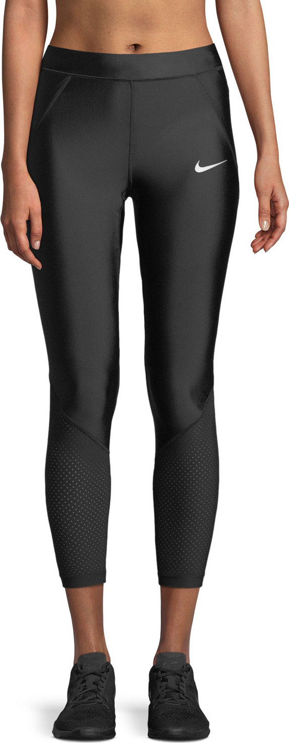 Nike Speed 7/8 Mesh-Panel Running Tights